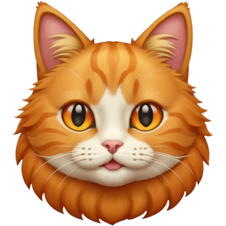 A cat doing 6 7 emoji