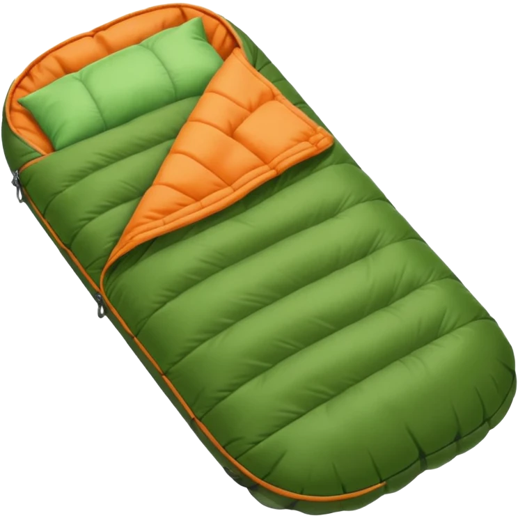 Camp Essentials, sleeping bag,negative:character. emoji