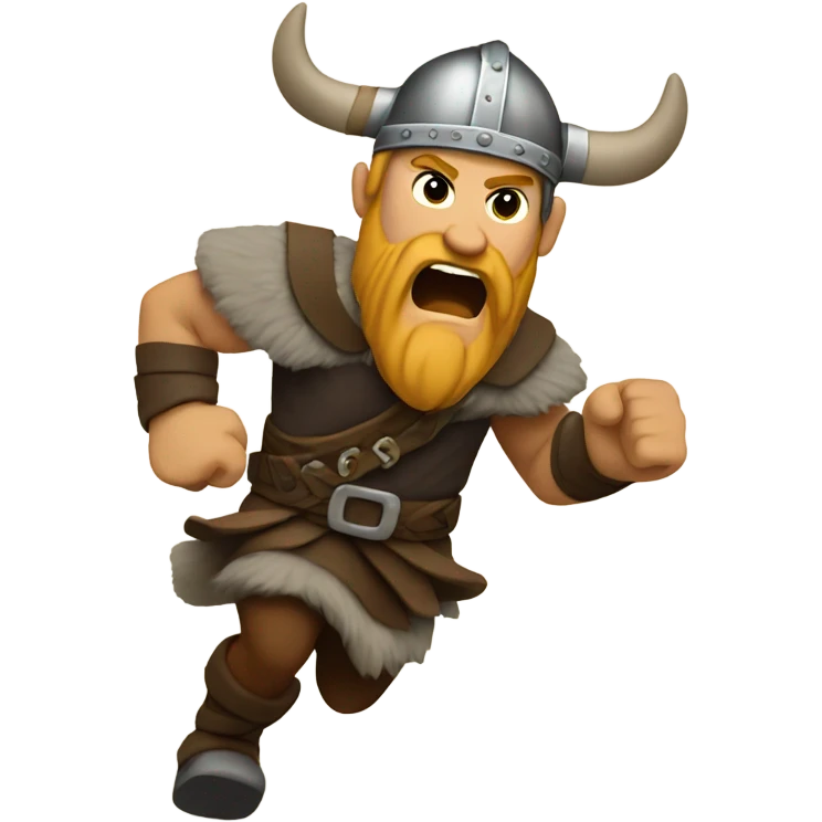Running Viking  emoji