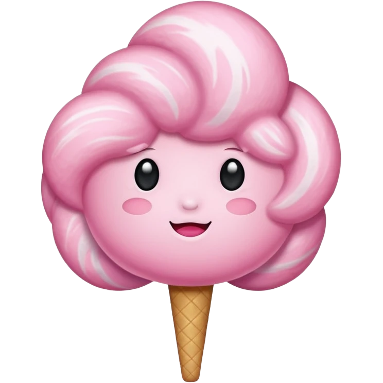 Barbe à papa emoji