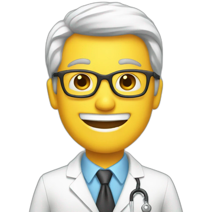 happy pshycologist emoji