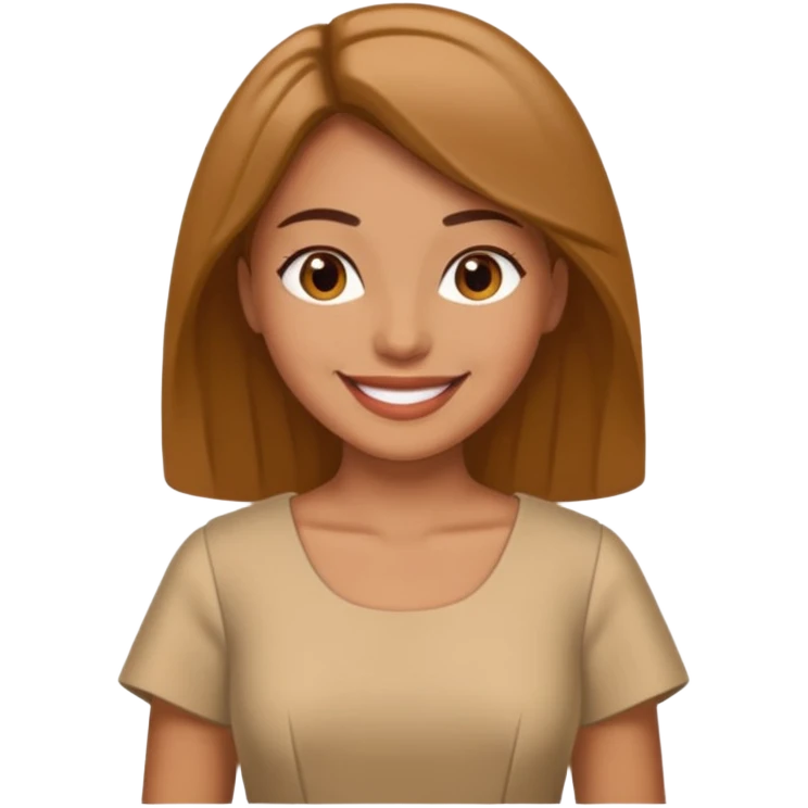 Modern dress emoji