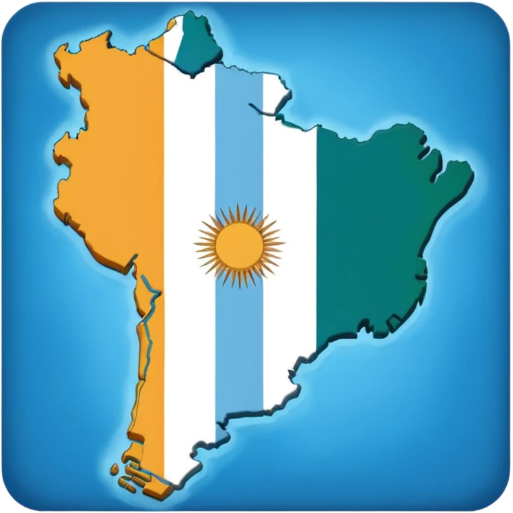 argentine map emoji
