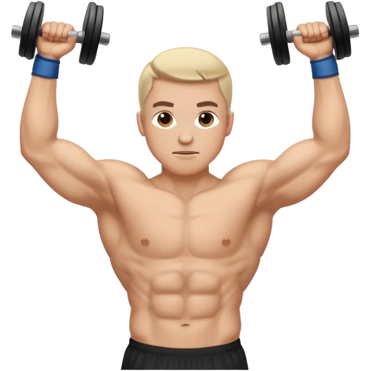 haltère élévation latérales emoji