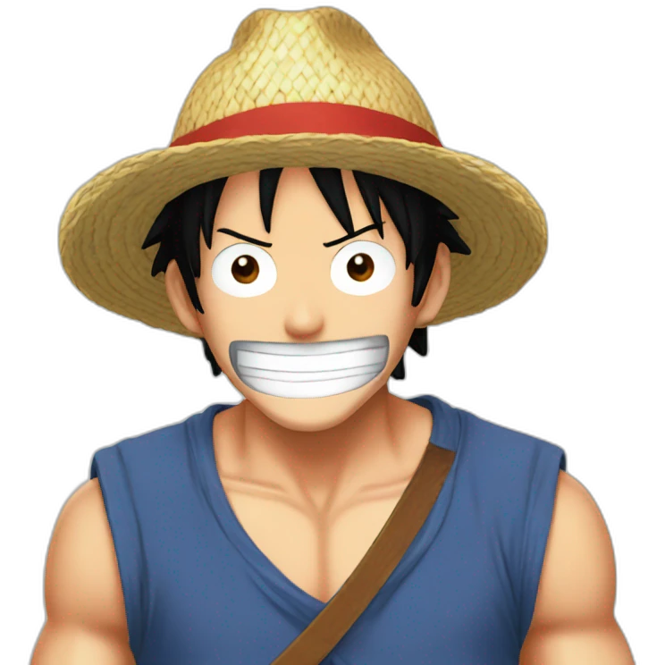 Luffy context emoji