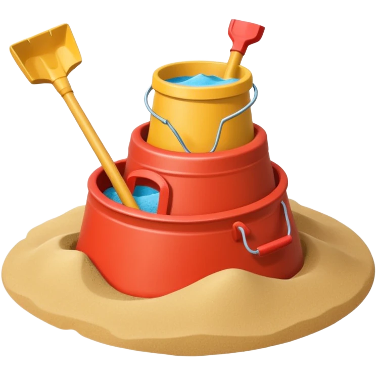 Sandcastle emoji