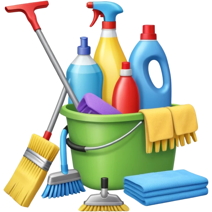 cleaning emoji