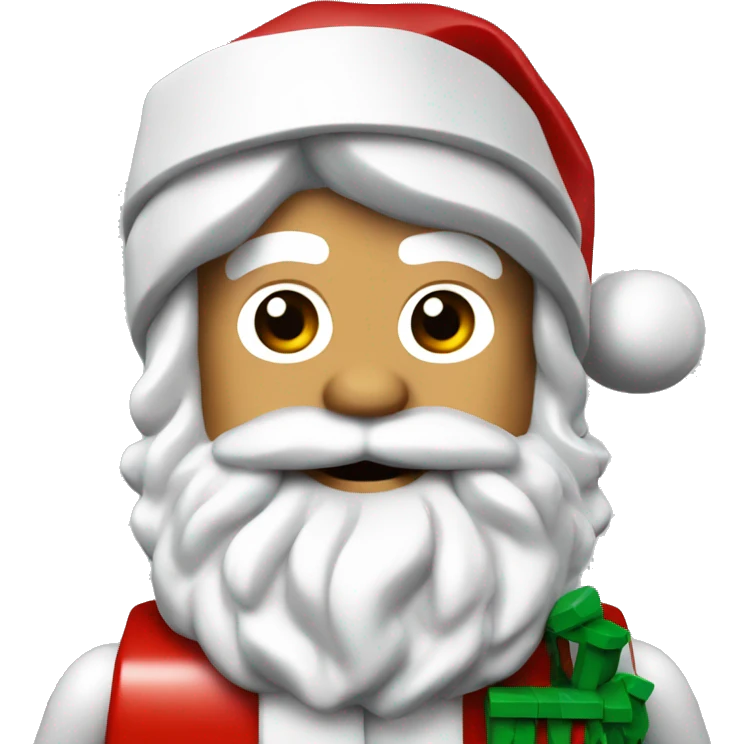 Lego Santa emoji