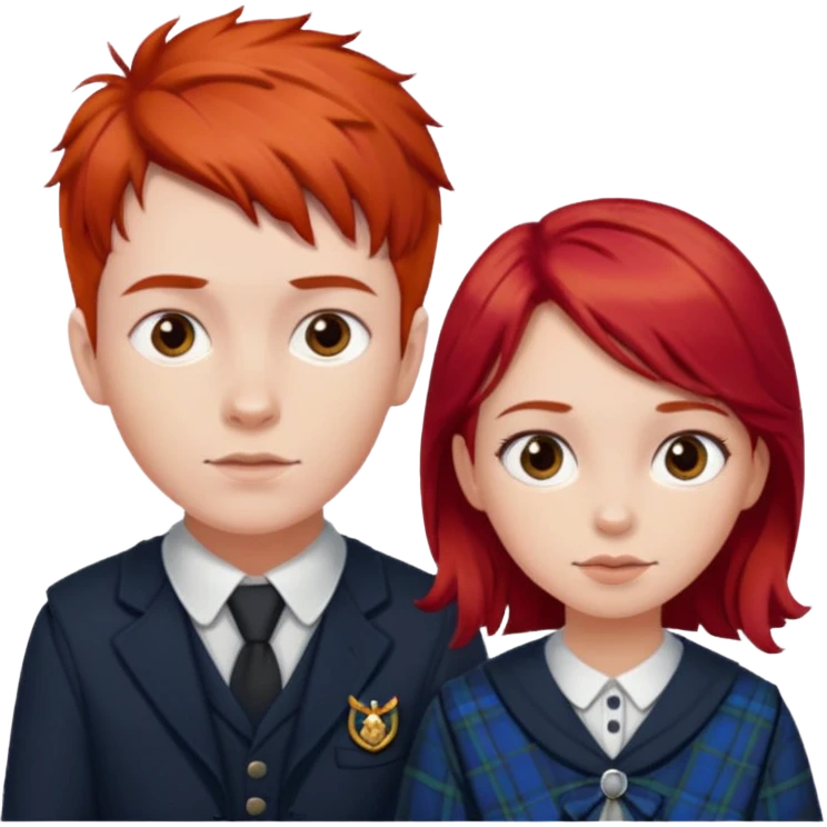 scottish boy and girl emoji