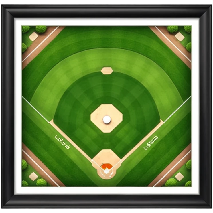 Baseball field from above emoji