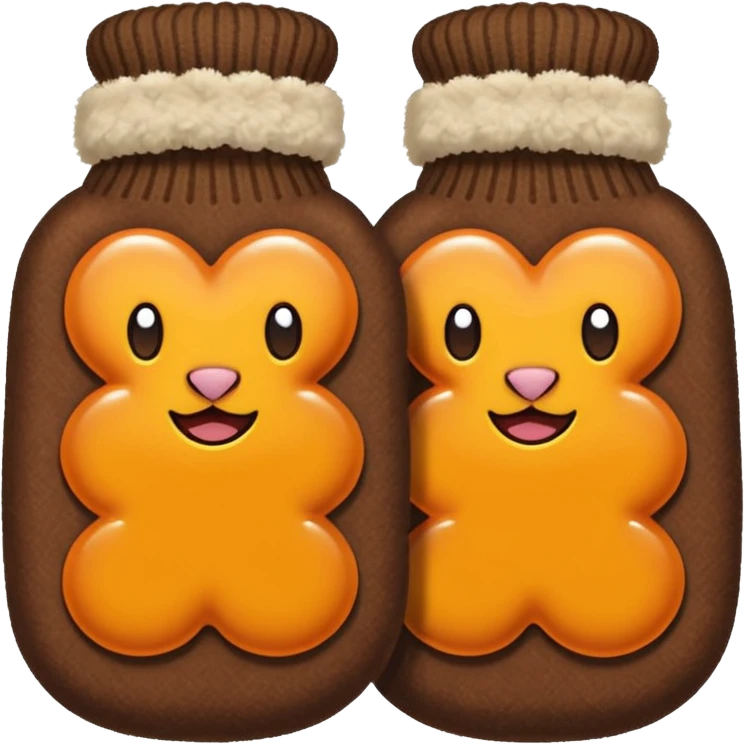HAND WARMERS, negative : fire. emoji