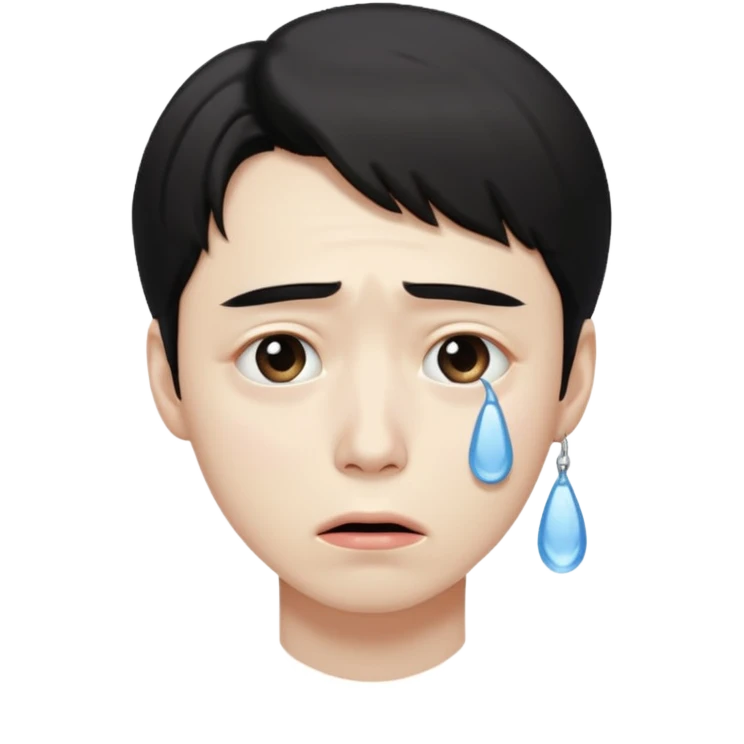 Эмоджи с Ли Дон Уком для twitch без фона, на котором он плачет  emoji