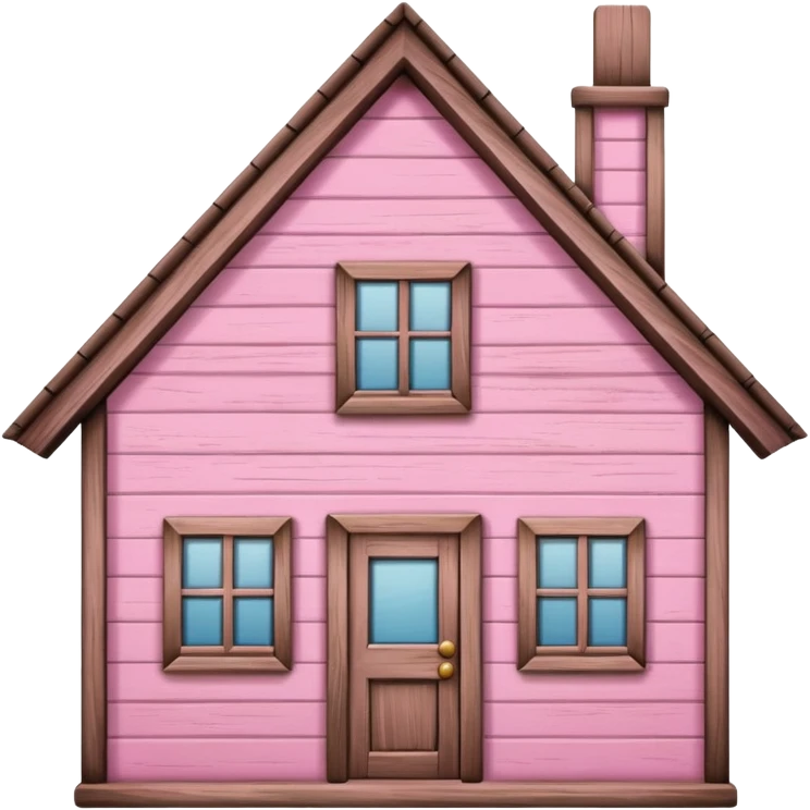home sign  with lines pink emoji
