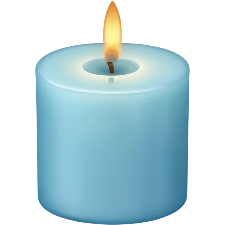 Vela aromática emoji