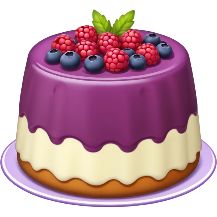 berry pudding emoji