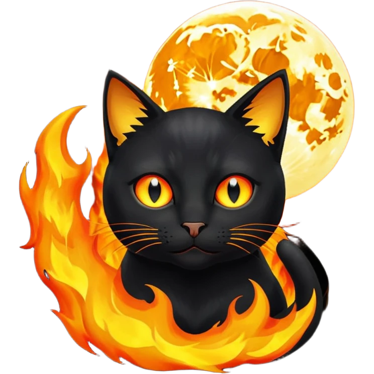🌙😻🔥 emoji