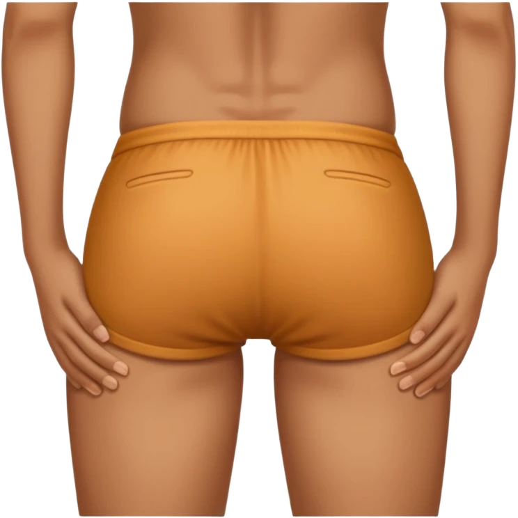 Holding butt  emoji