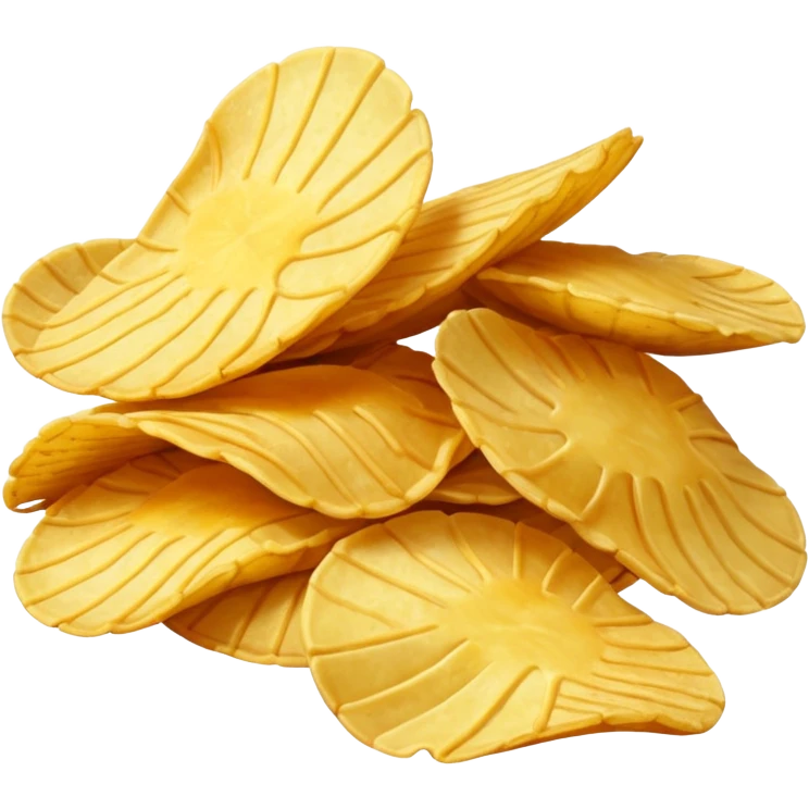 Some potato chips. emoji