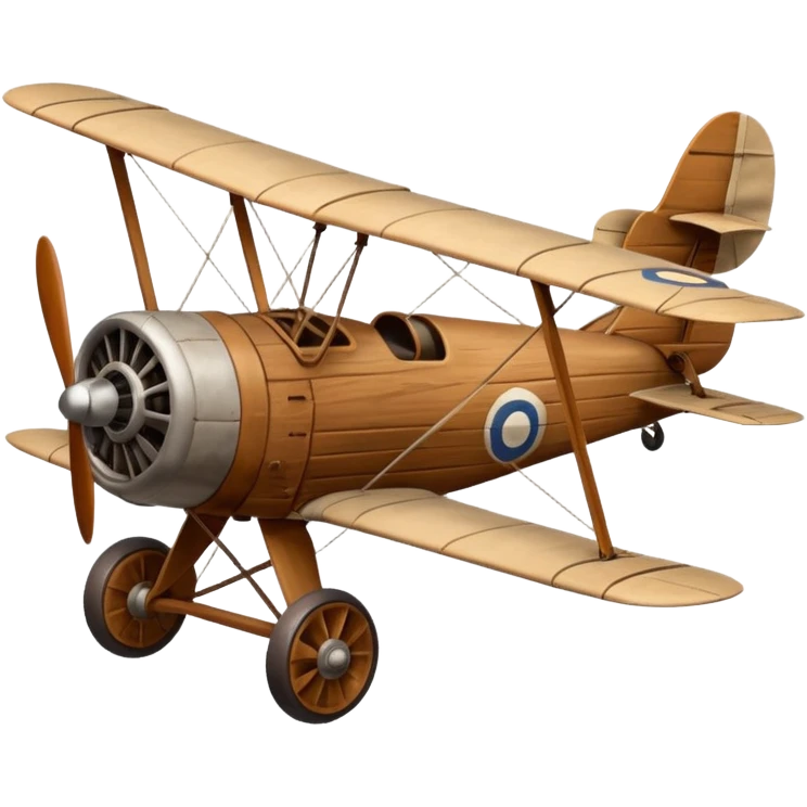 Make a ww1 plane emoji