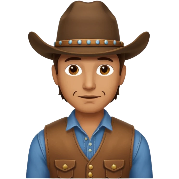 covboy man emoji