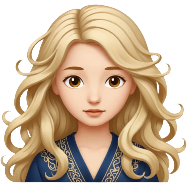 Calligraphy Girls emoji