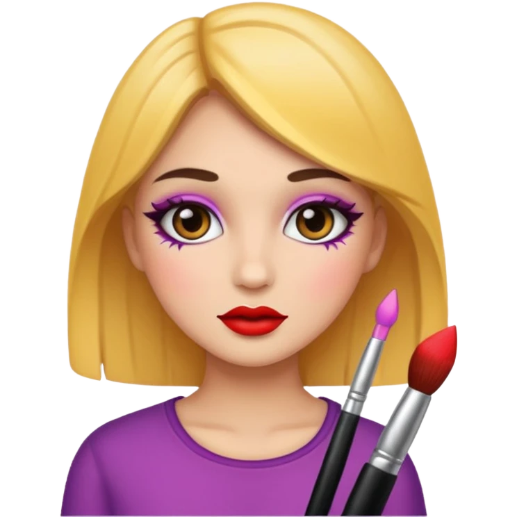 girl makeup emoji