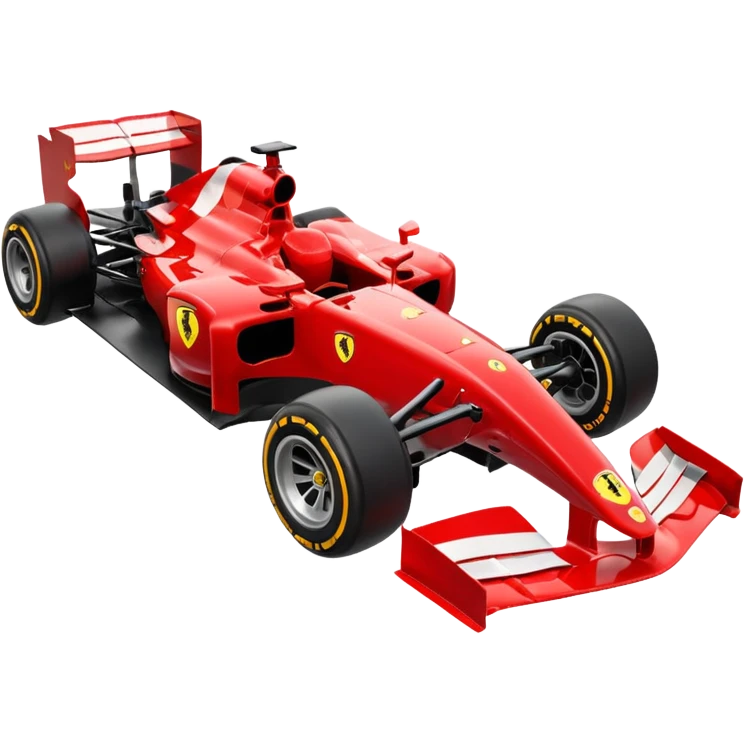 Ferrari formula 1 car emoji