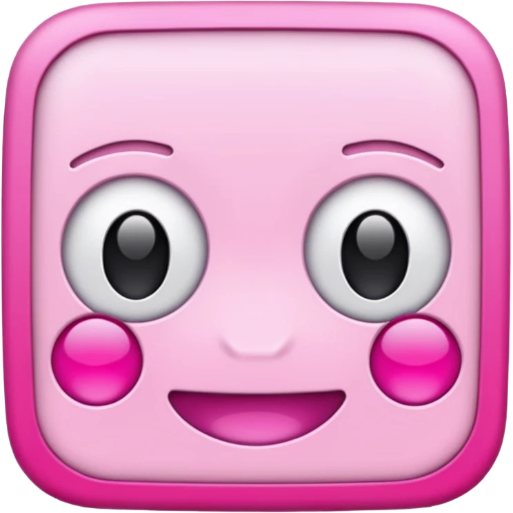 Pink texting
 emoji