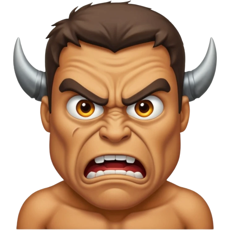 грязный вонючий безумный скотина злой emoji