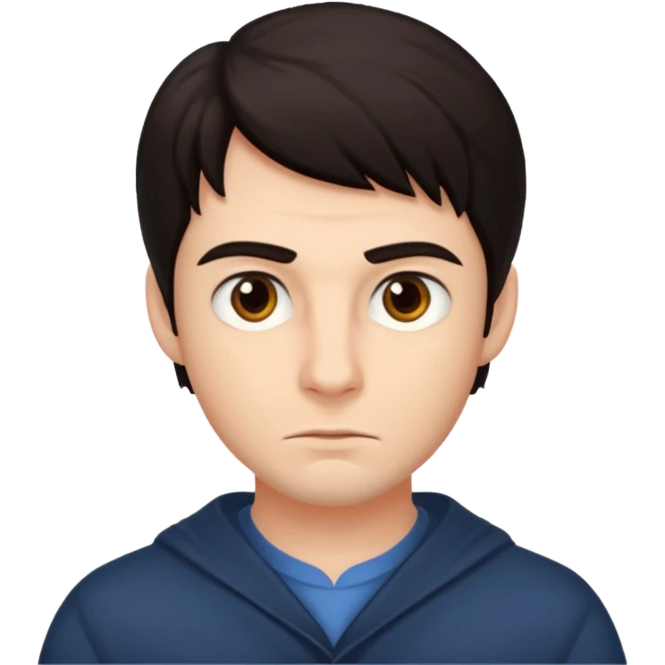 The cunning man emoji