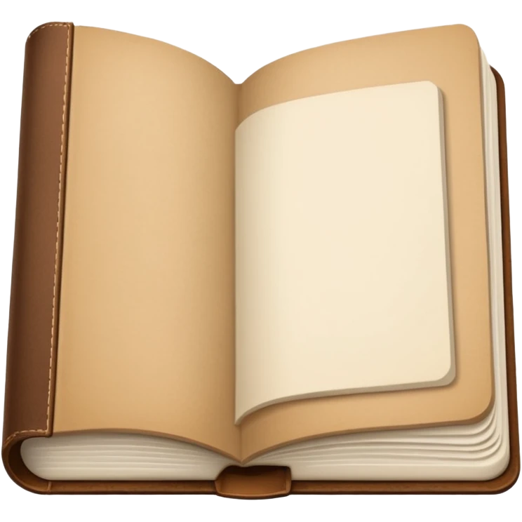 beige journal emoji