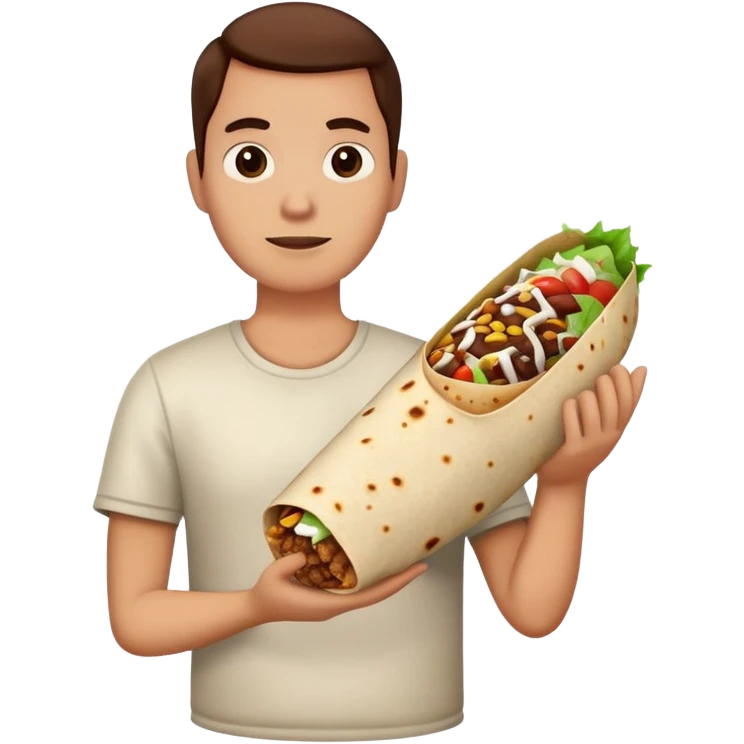 chipotle in hand emoji