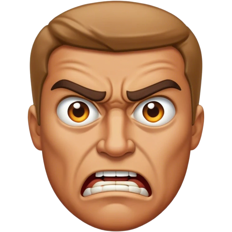 angry man emoji