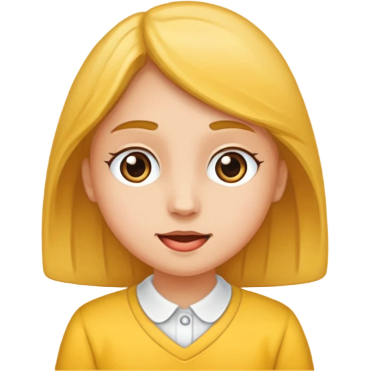 Девочка просит тетрадку в школе  emoji