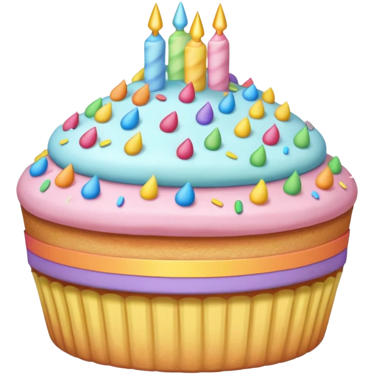 Fairy cake emoji