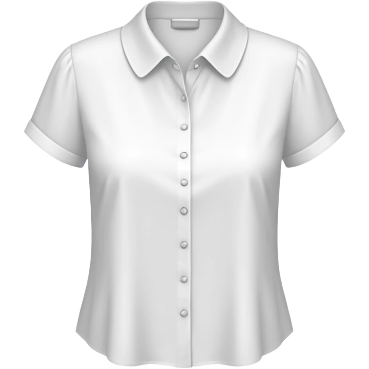 Blusa branca emoji