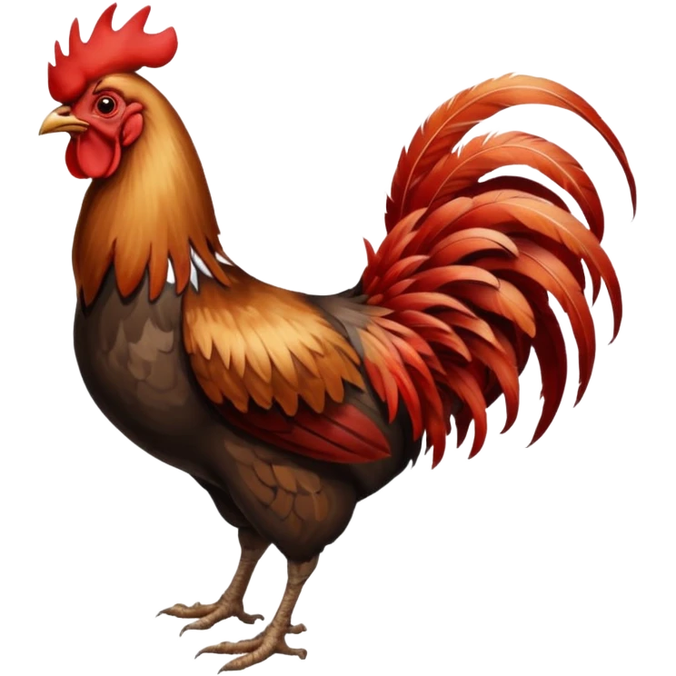 🌲🐓 emoji