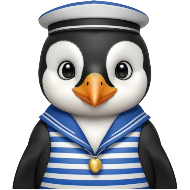 sailor penguin emoji