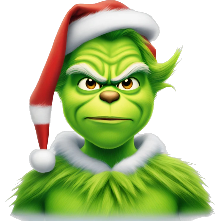 henry cavill as grinch emoji