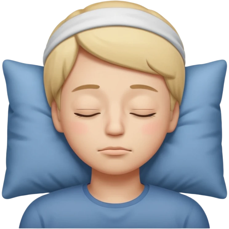 sleepy emoji