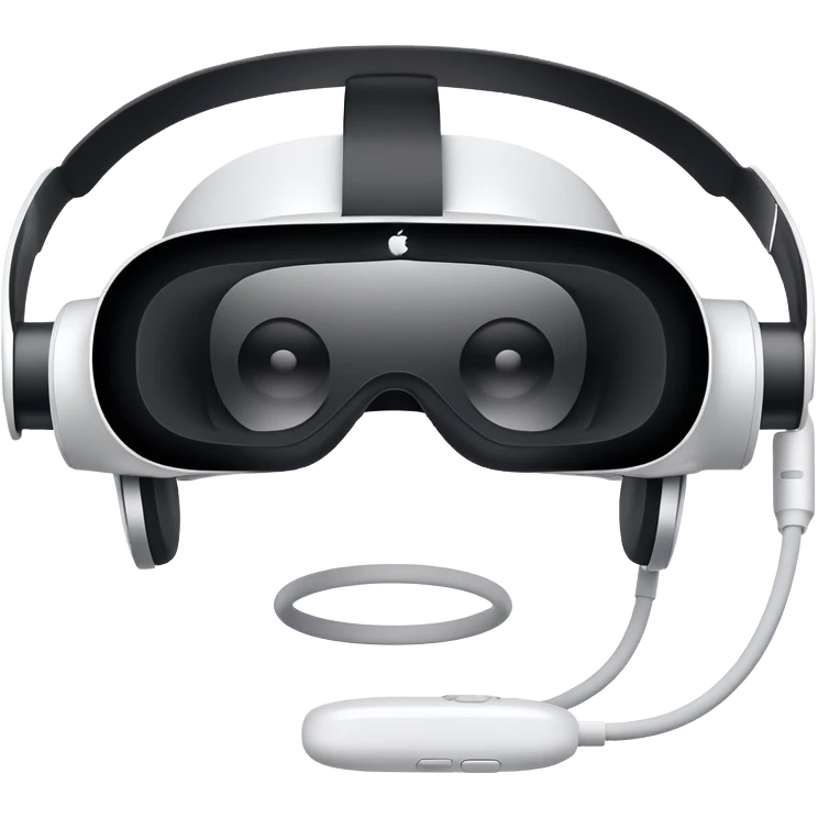 Apple Vision Pro 2 VR headset  emoji