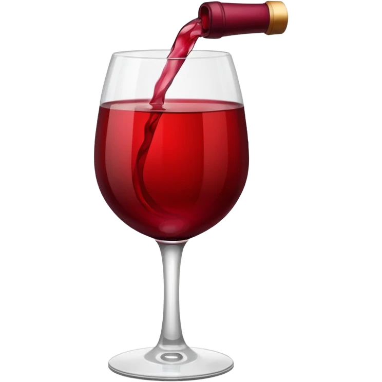 red wine emoji