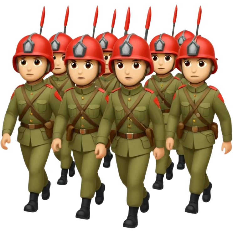 march out  emoji