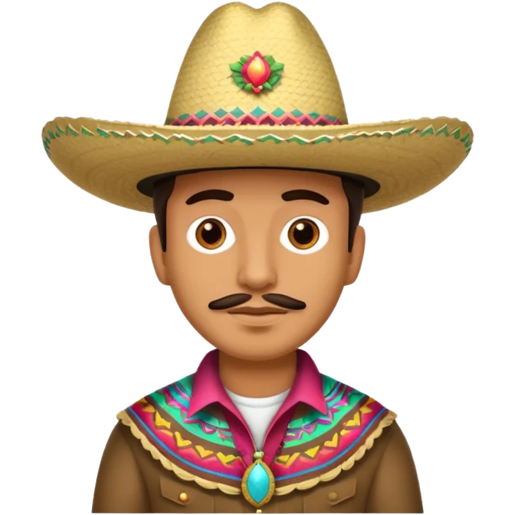 Tejana sombrero hombre emoji