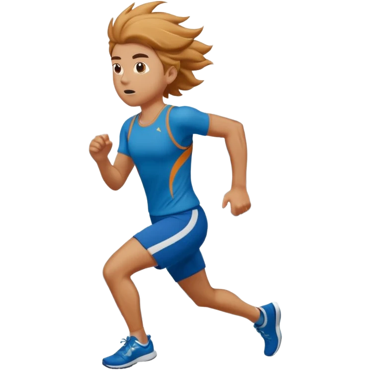 Hurricane Jogger emoji