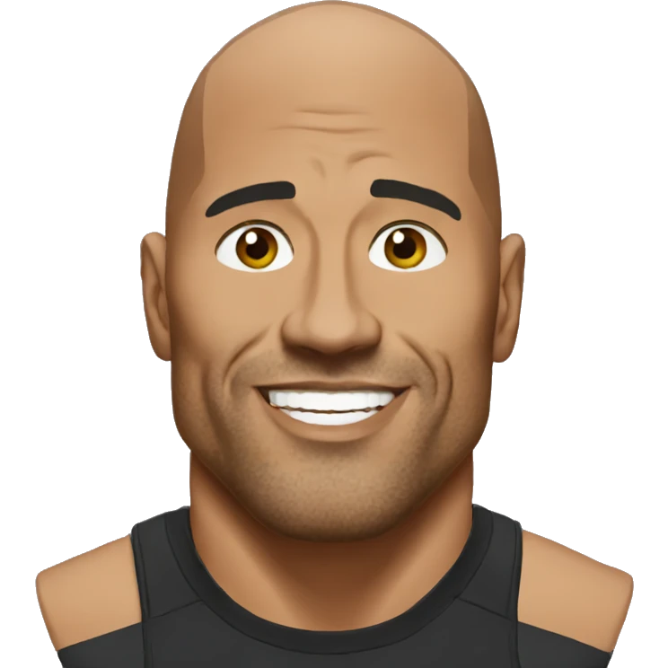 The rock emoji