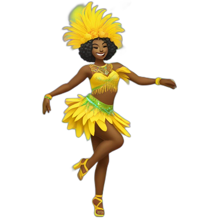 Brazilian samba funk dancer emoji