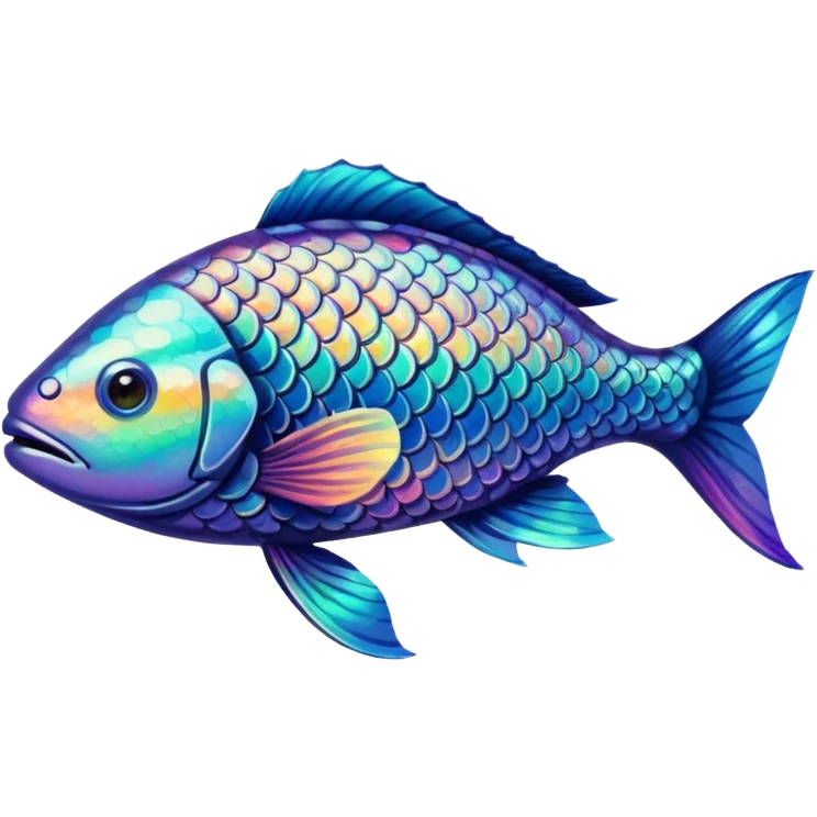 Spotted Fish emoji