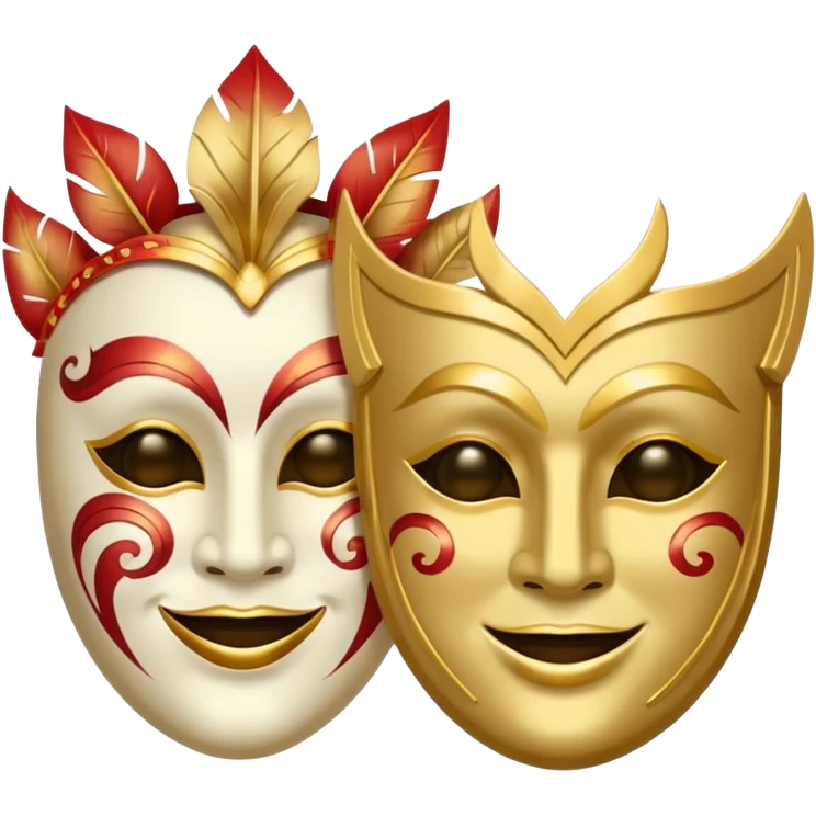 театральные маски emoji