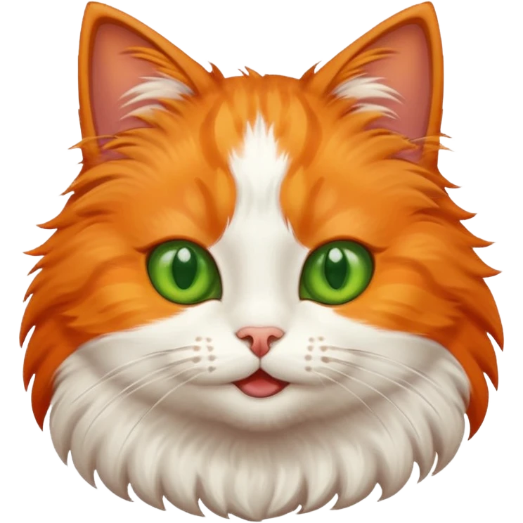 Cat happy emoji